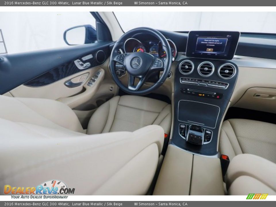 2016 Mercedes-Benz GLC 300 4Matic Lunar Blue Metallic / Silk Beige Photo #29