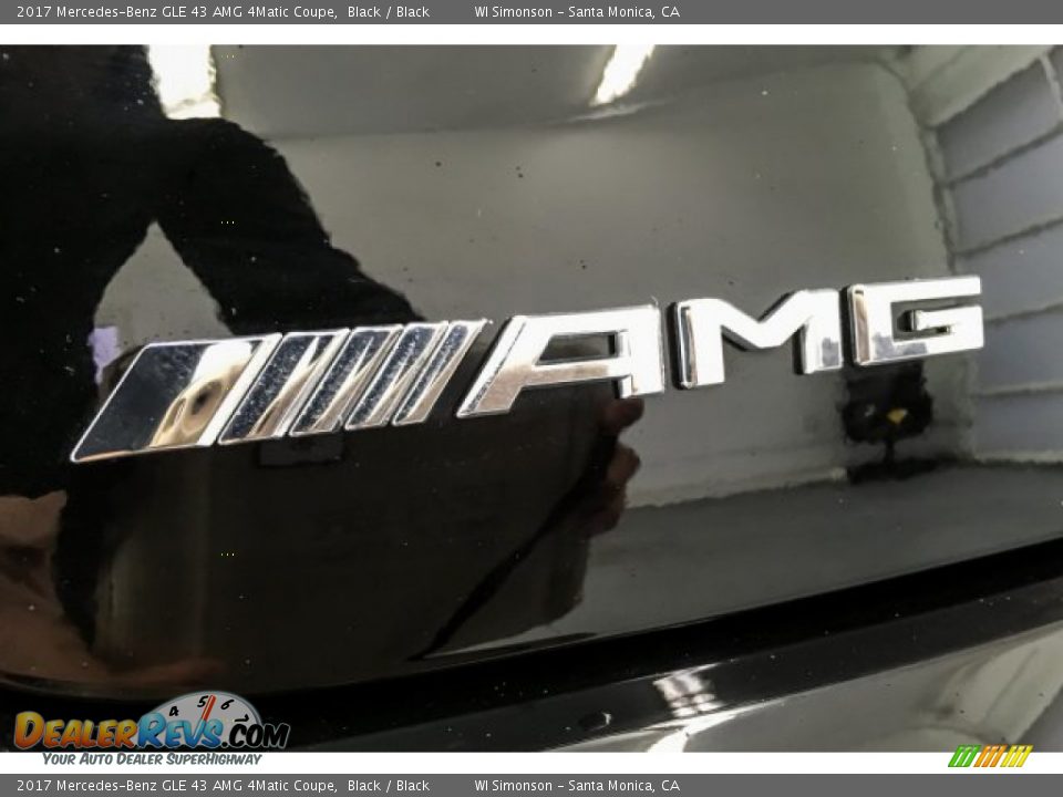 2017 Mercedes-Benz GLE 43 AMG 4Matic Coupe Black / Black Photo #28