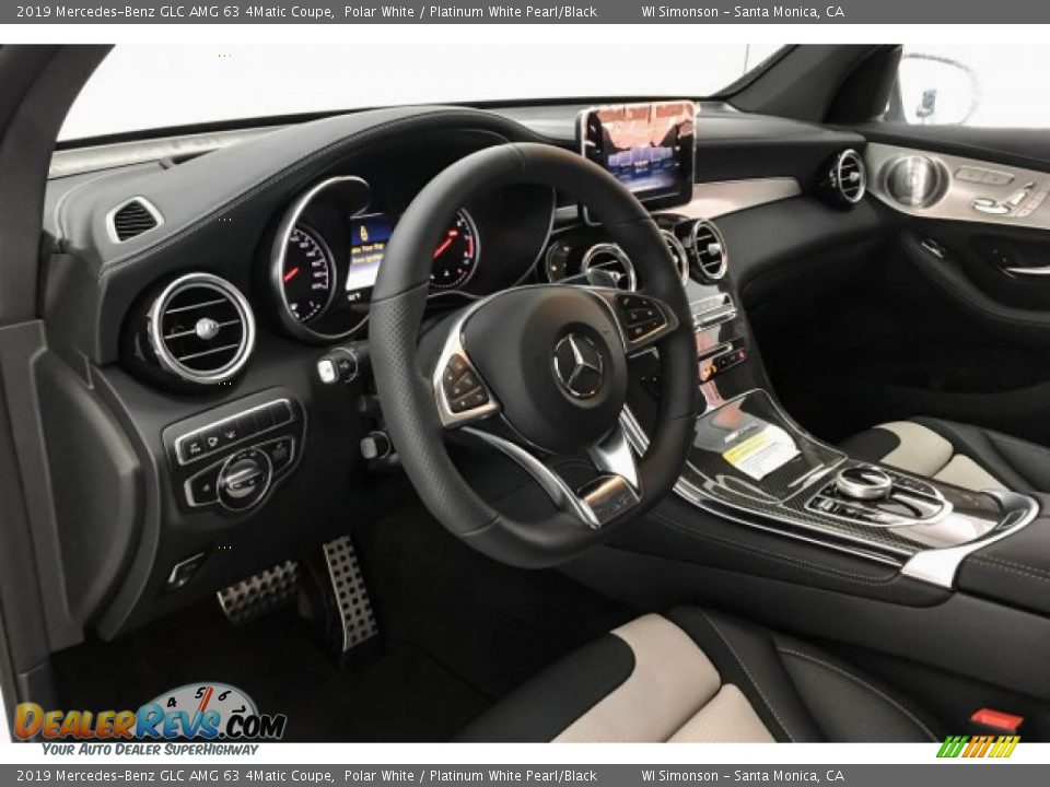 Dashboard of 2019 Mercedes-Benz GLC AMG 63 4Matic Coupe Photo #4