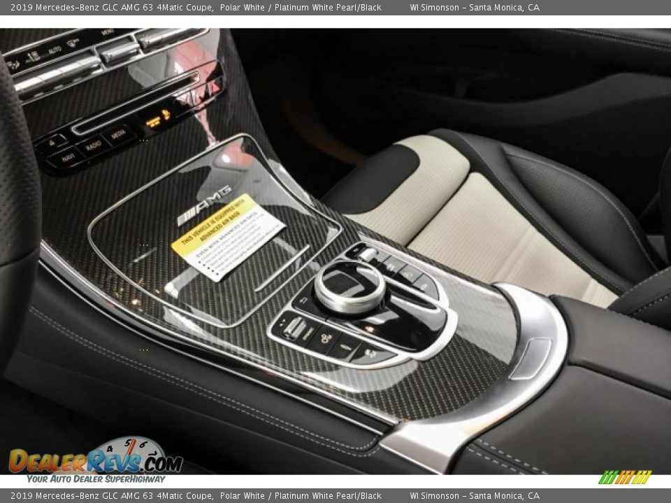 Controls of 2019 Mercedes-Benz GLC AMG 63 4Matic Coupe Photo #7