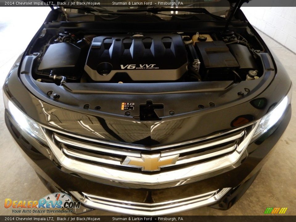 2014 Chevrolet Impala LTZ Black / Jet Black/Mojave Photo #10