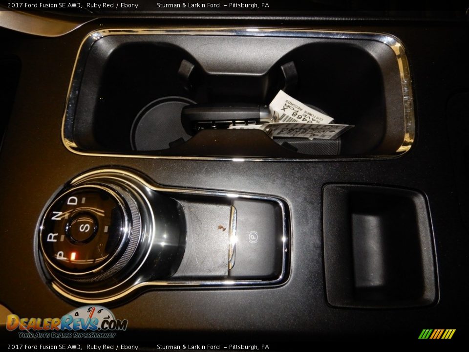 2017 Ford Fusion SE AWD Ruby Red / Ebony Photo #19