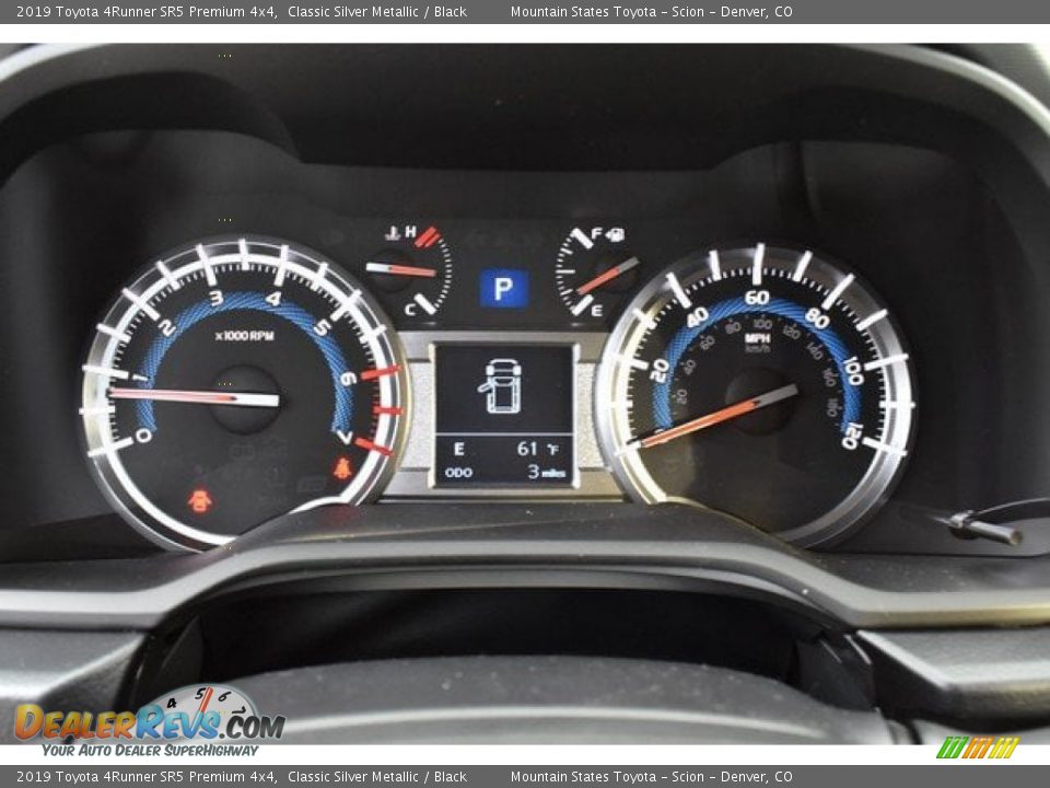 2019 Toyota 4Runner SR5 Premium 4x4 Classic Silver Metallic / Black Photo #29