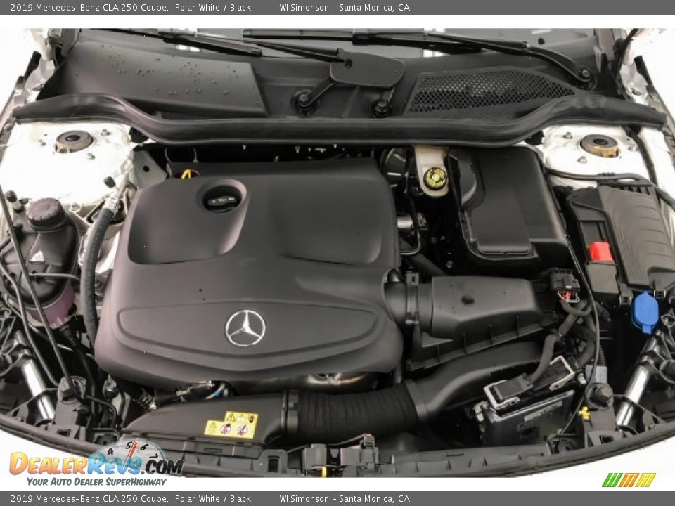 2019 Mercedes-Benz CLA 250 Coupe Polar White / Black Photo #8