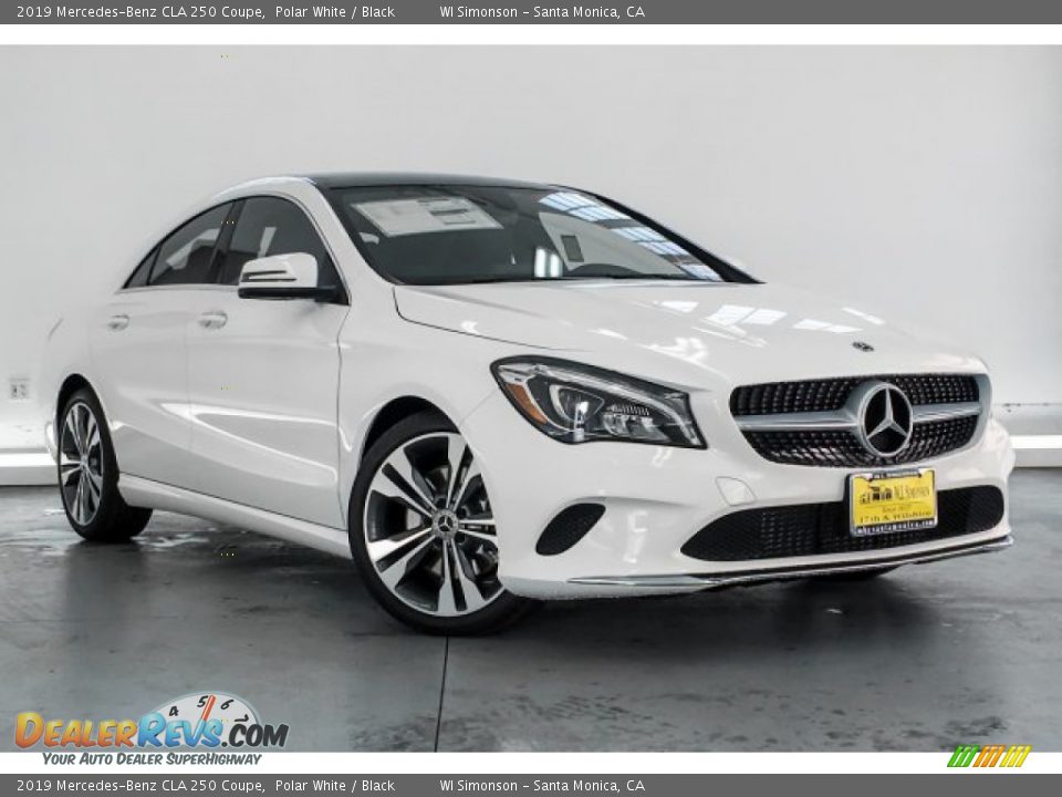 2019 Mercedes-Benz CLA 250 Coupe Polar White / Black Photo #12