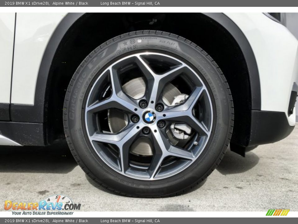2019 BMW X1 sDrive28i Alpine White / Black Photo #9