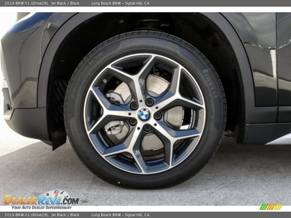2019 BMW X1 sDrive28i Jet Black / Black Photo #9