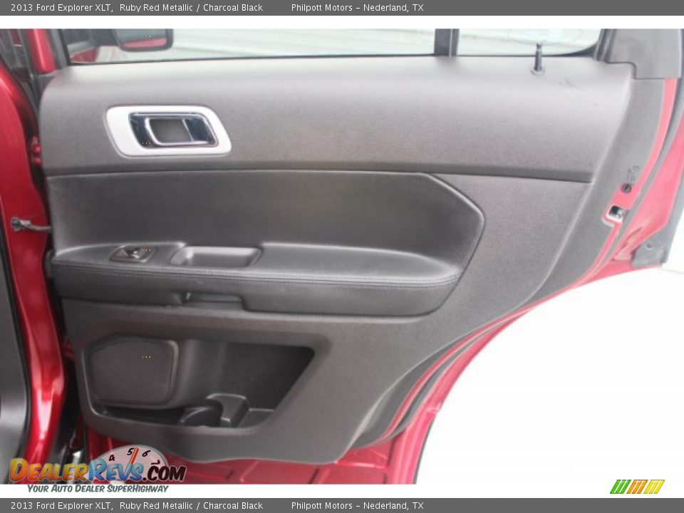 2013 Ford Explorer XLT Ruby Red Metallic / Charcoal Black Photo #24