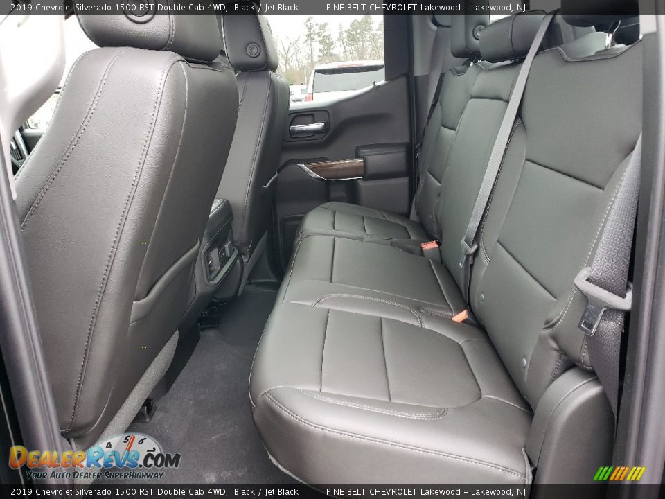 Rear Seat of 2019 Chevrolet Silverado 1500 RST Double Cab 4WD Photo #5