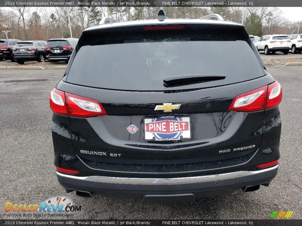 2019 Chevrolet Equinox Premier AWD Mosaic Black Metallic / Jet Black/Brandy Photo #5