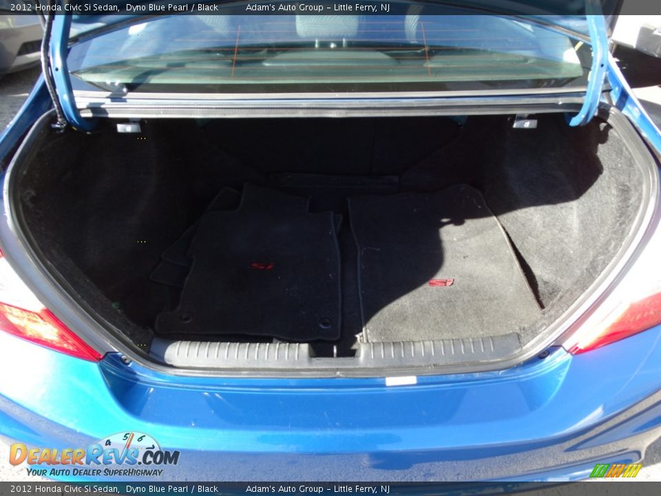 2012 Honda Civic Si Sedan Dyno Blue Pearl / Black Photo #25