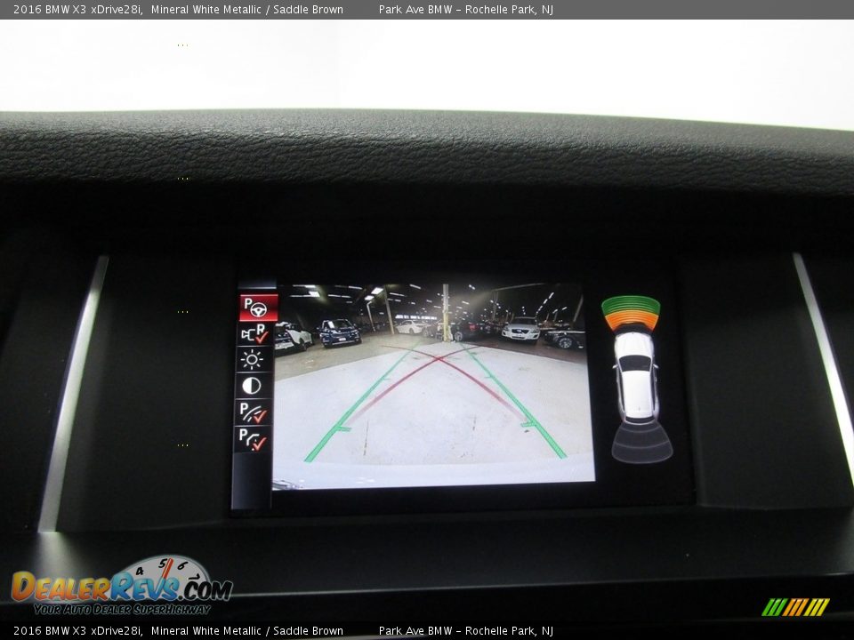 2016 BMW X3 xDrive28i Mineral White Metallic / Saddle Brown Photo #26