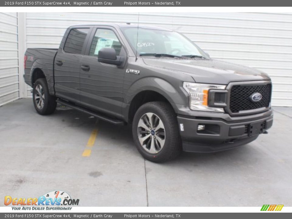 2019 Ford F150 STX SuperCrew 4x4 Magnetic / Earth Gray Photo #2