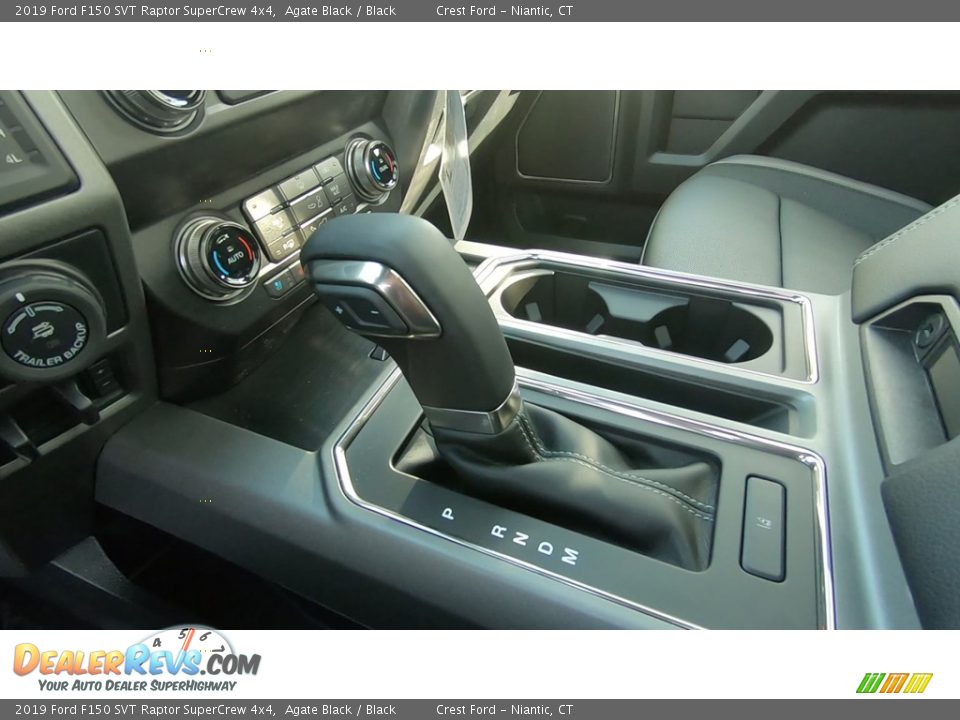 2019 Ford F150 SVT Raptor SuperCrew 4x4 Agate Black / Black Photo #20