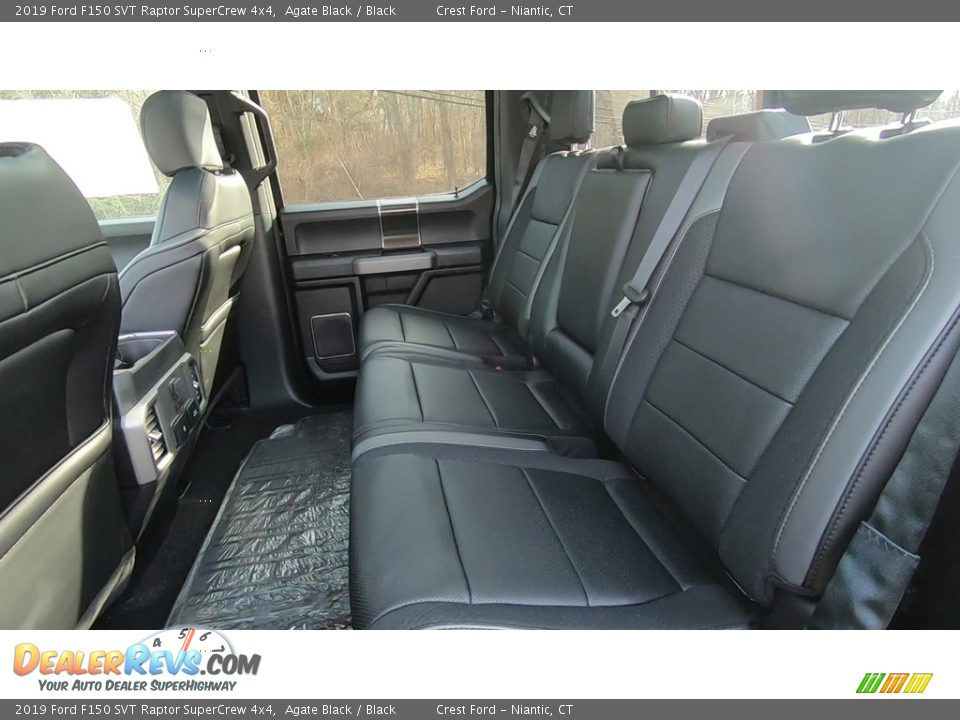 2019 Ford F150 SVT Raptor SuperCrew 4x4 Agate Black / Black Photo #22