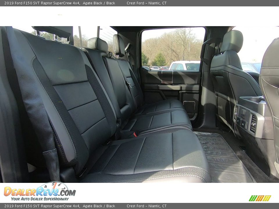 2019 Ford F150 SVT Raptor SuperCrew 4x4 Agate Black / Black Photo #27