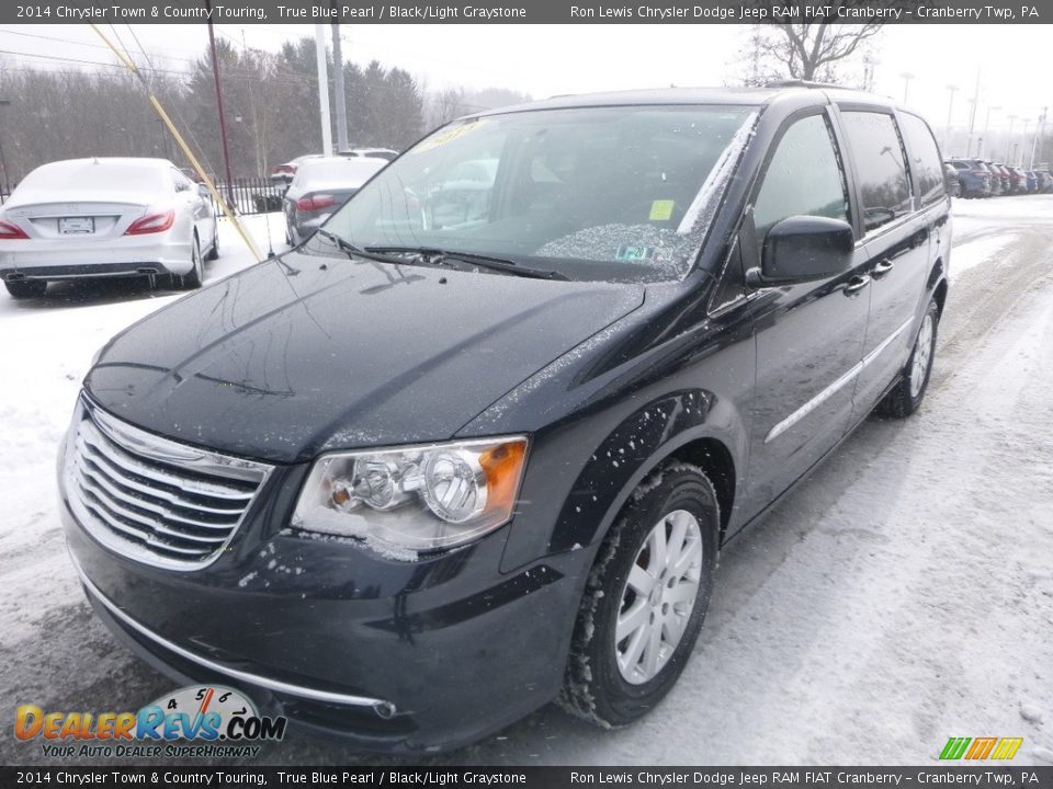 2014 Chrysler Town & Country Touring True Blue Pearl / Black/Light Graystone Photo #5