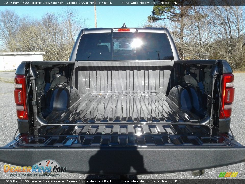 2019 Ram 1500 Laramie Crew Cab 4x4 Granite Crystal Metallic / Black Photo #13