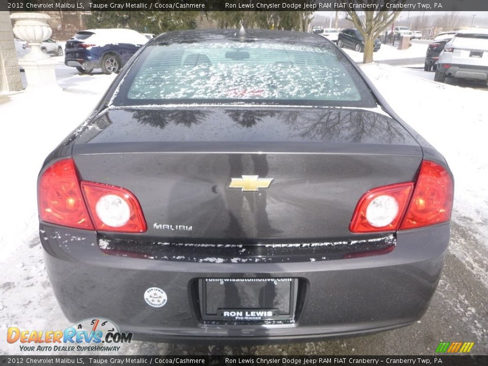 2012 Chevrolet Malibu LS Taupe Gray Metallic / Cocoa/Cashmere Photo #8