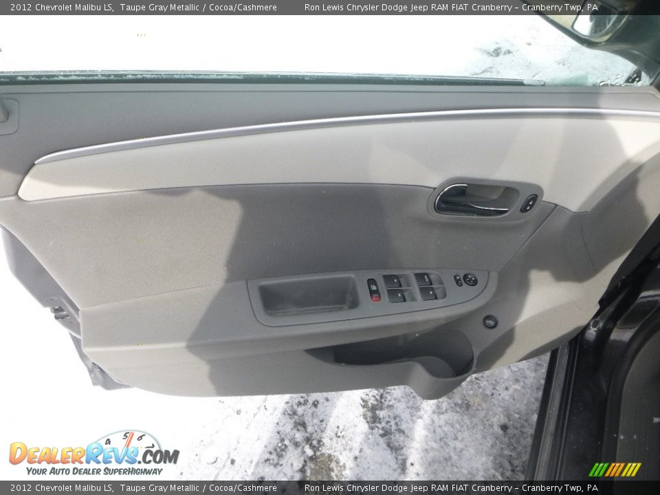 2012 Chevrolet Malibu LS Taupe Gray Metallic / Cocoa/Cashmere Photo #13