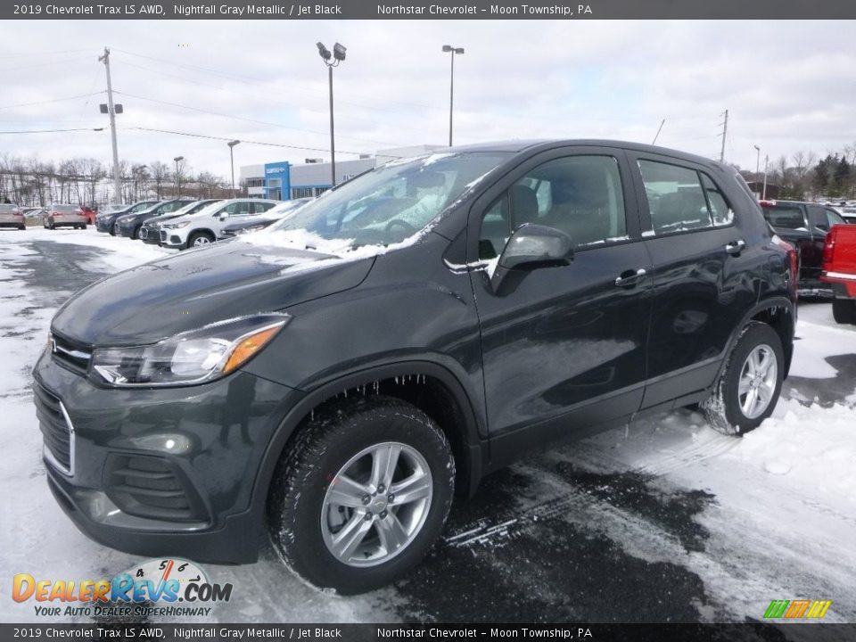 2019 Chevrolet Trax LS AWD Nightfall Gray Metallic / Jet Black Photo #1