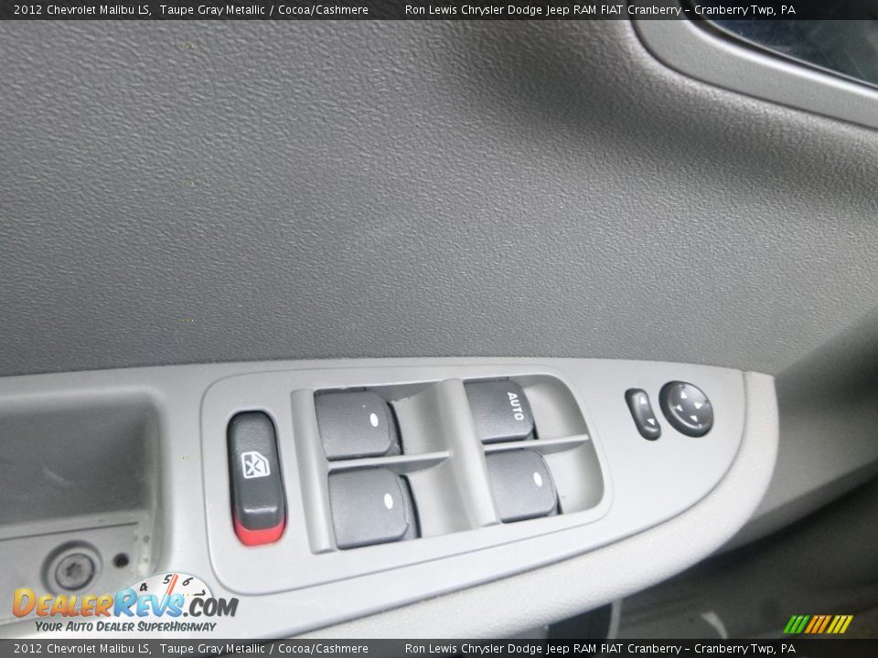 2012 Chevrolet Malibu LS Taupe Gray Metallic / Cocoa/Cashmere Photo #20