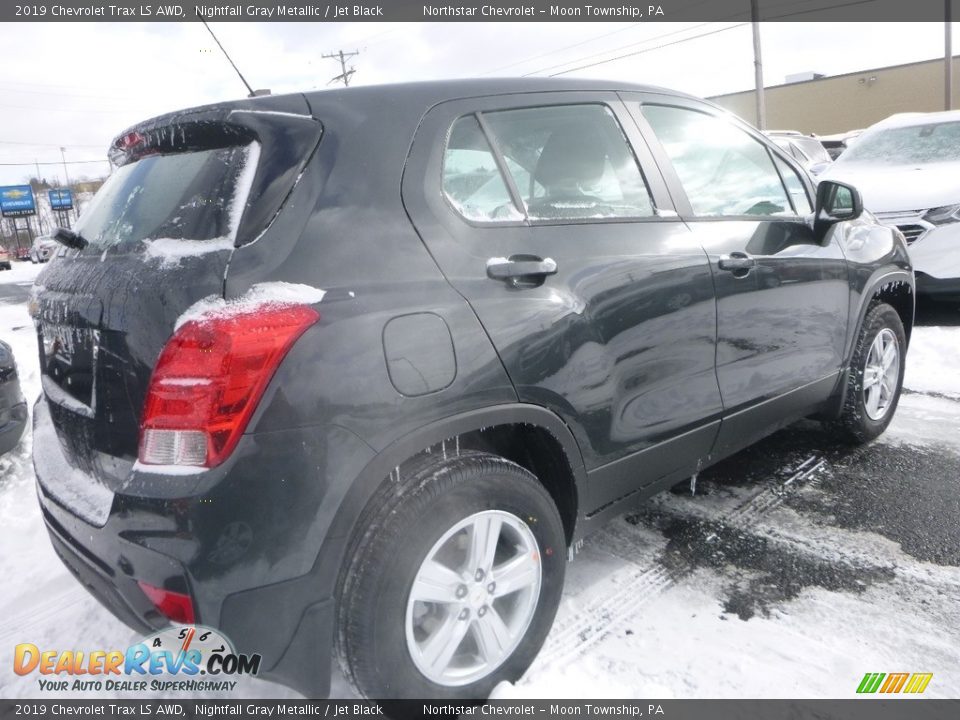 2019 Chevrolet Trax LS AWD Nightfall Gray Metallic / Jet Black Photo #6