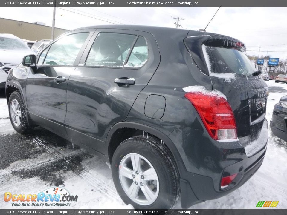 2019 Chevrolet Trax LS AWD Nightfall Gray Metallic / Jet Black Photo #7