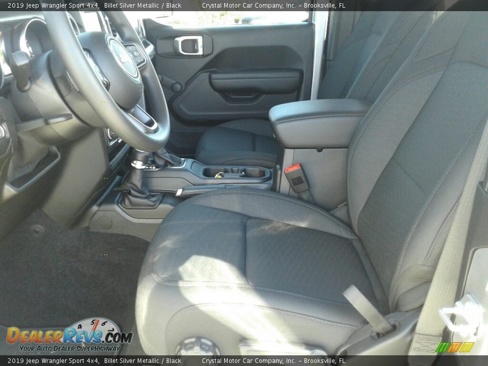 2019 Jeep Wrangler Sport 4x4 Billet Silver Metallic / Black Photo #9