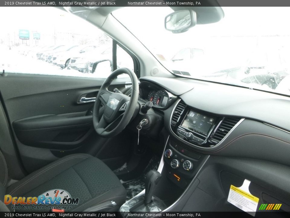 2019 Chevrolet Trax LS AWD Nightfall Gray Metallic / Jet Black Photo #10