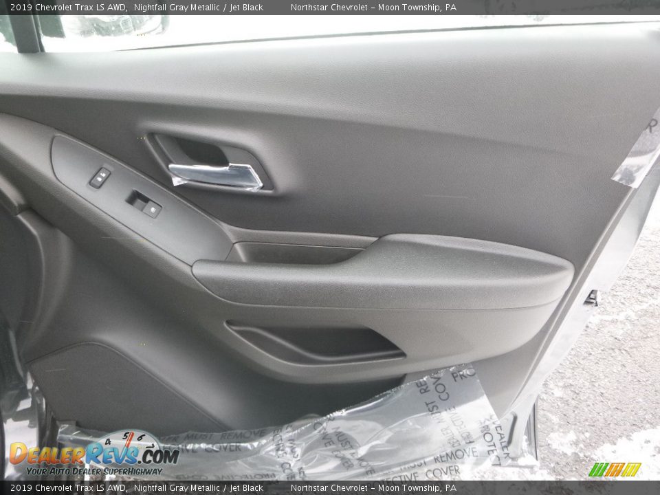 2019 Chevrolet Trax LS AWD Nightfall Gray Metallic / Jet Black Photo #11