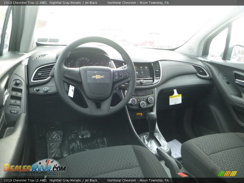 2019 Chevrolet Trax LS AWD Nightfall Gray Metallic / Jet Black Photo #13