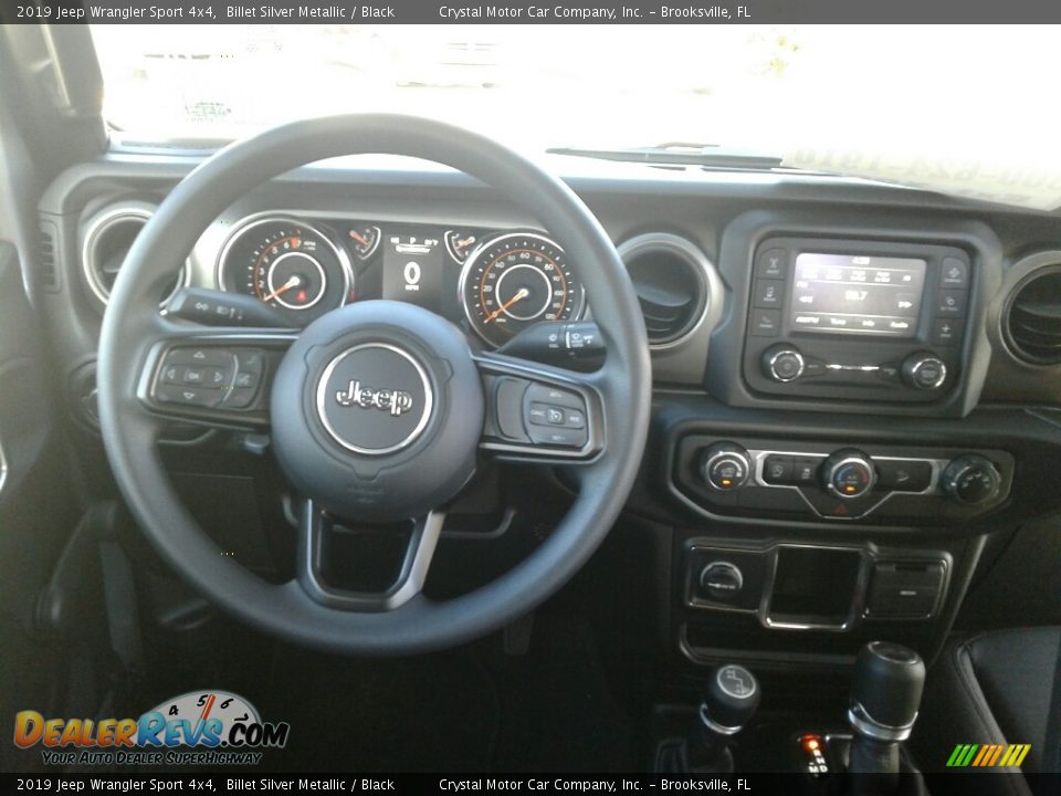2019 Jeep Wrangler Sport 4x4 Billet Silver Metallic / Black Photo #13