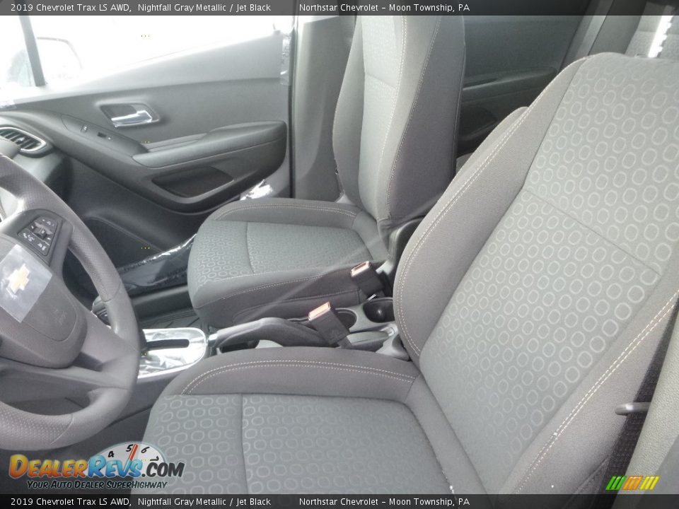 2019 Chevrolet Trax LS AWD Nightfall Gray Metallic / Jet Black Photo #14