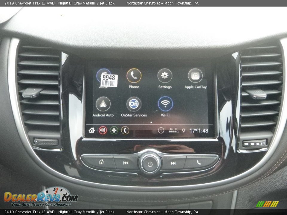 2019 Chevrolet Trax LS AWD Nightfall Gray Metallic / Jet Black Photo #17
