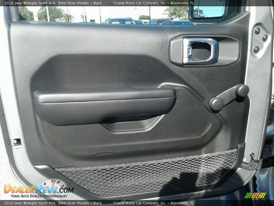 2019 Jeep Wrangler Sport 4x4 Billet Silver Metallic / Black Photo #17