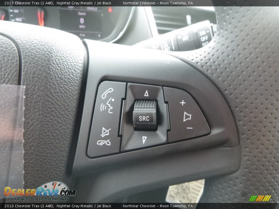 2019 Chevrolet Trax LS AWD Nightfall Gray Metallic / Jet Black Photo #19