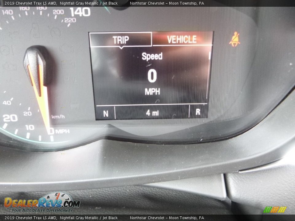 2019 Chevrolet Trax LS AWD Nightfall Gray Metallic / Jet Black Photo #20