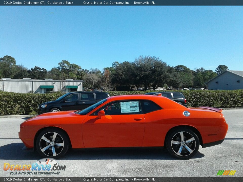 2019 Dodge Challenger GT Go Mango / Black Photo #2