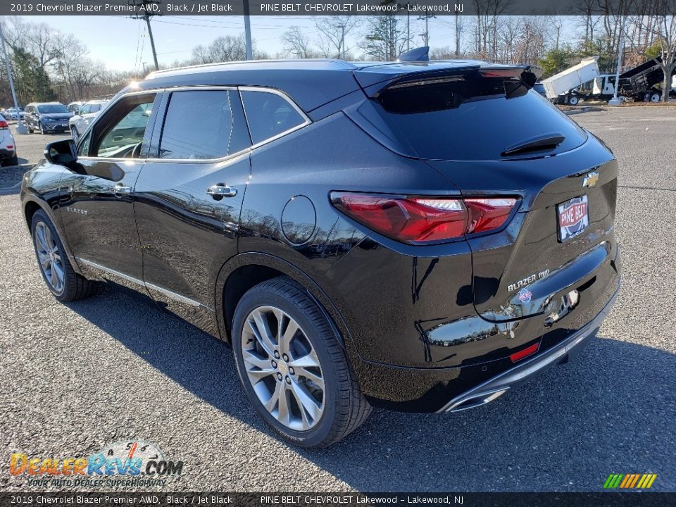 2019 Chevrolet Blazer Premier AWD Black / Jet Black Photo #4