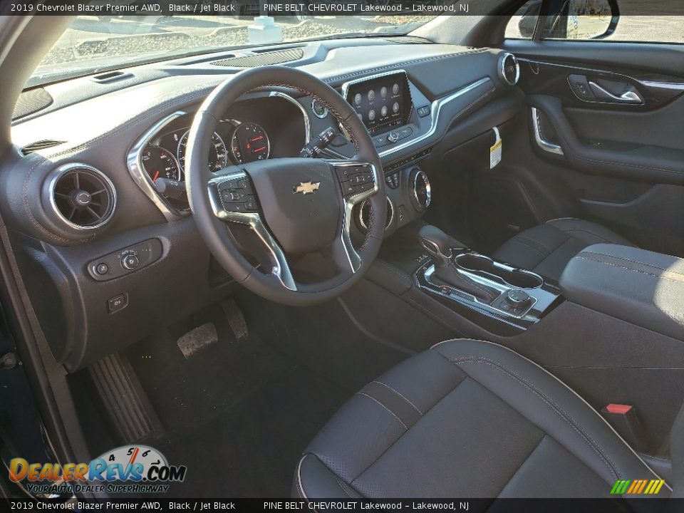 2019 Chevrolet Blazer Premier AWD Black / Jet Black Photo #7