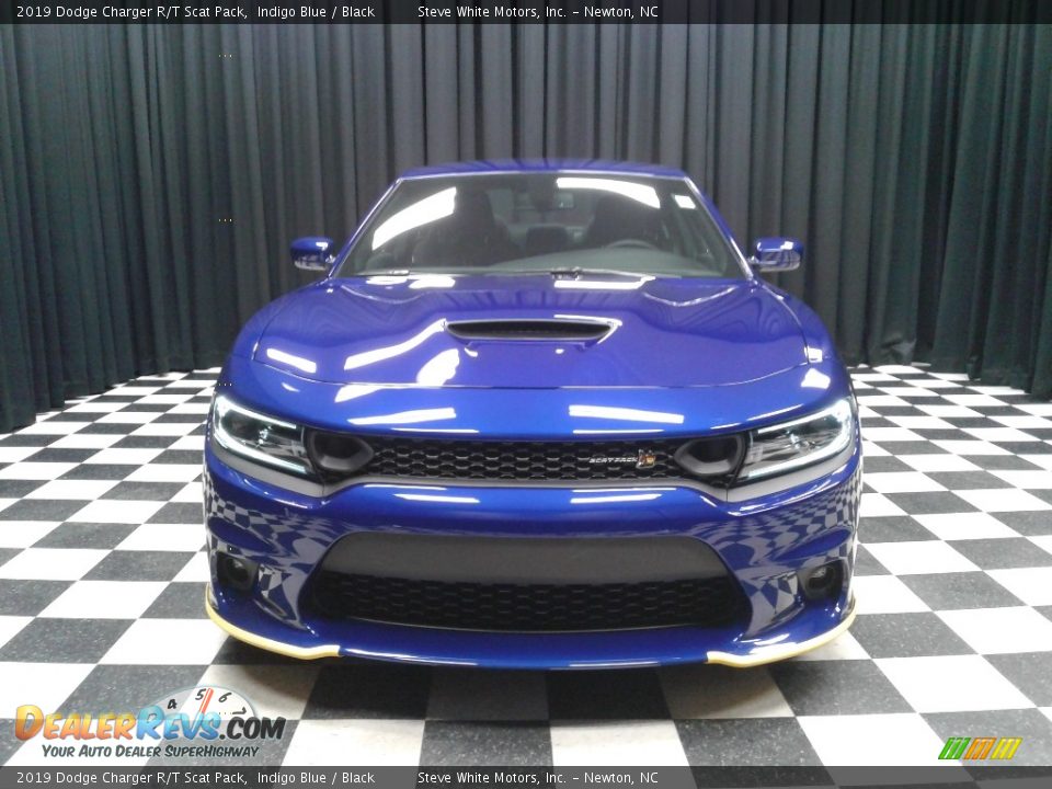 2019 Dodge Charger R/T Scat Pack Indigo Blue / Black Photo #3