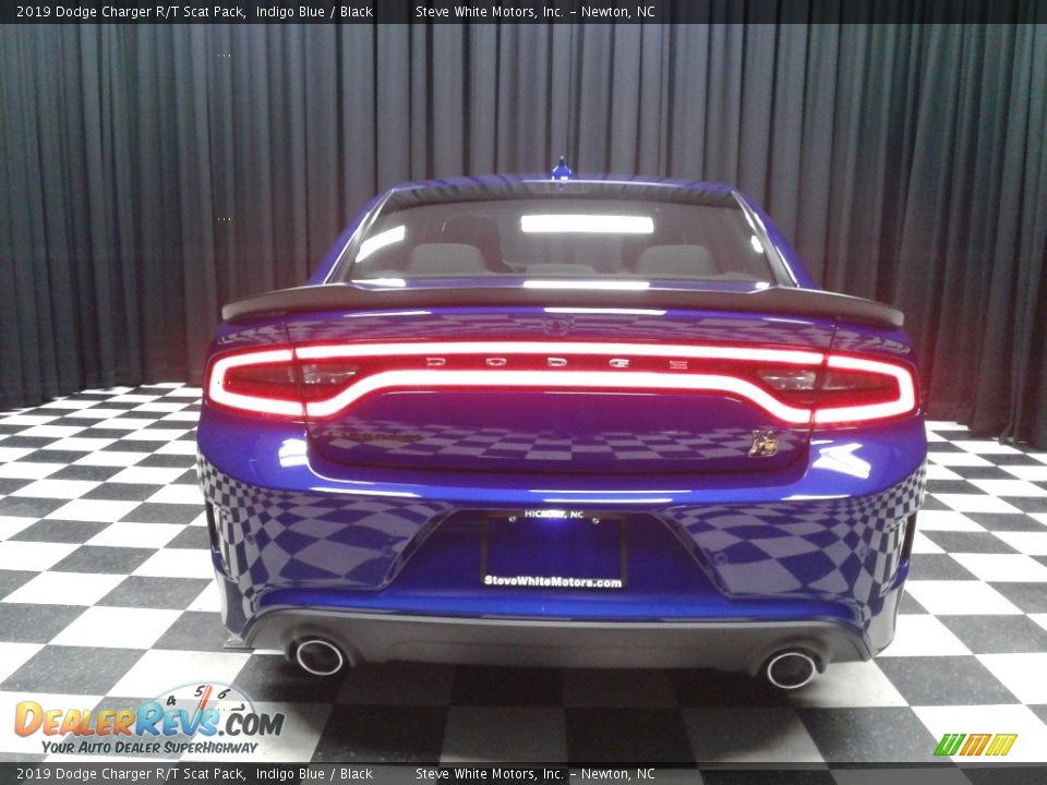 2019 Dodge Charger R/T Scat Pack Indigo Blue / Black Photo #7