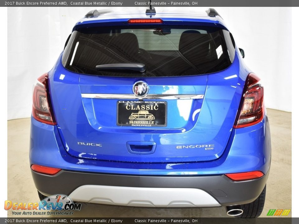 2017 Buick Encore Preferred AWD Coastal Blue Metallic / Ebony Photo #3