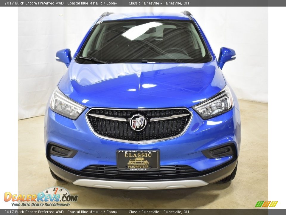 2017 Buick Encore Preferred AWD Coastal Blue Metallic / Ebony Photo #4