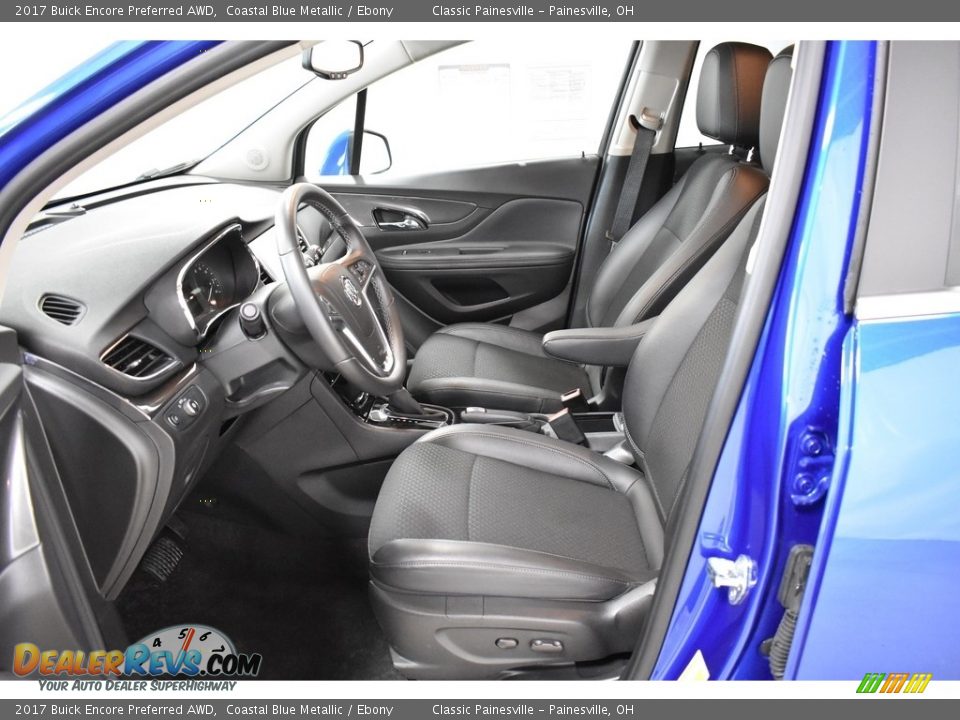 2017 Buick Encore Preferred AWD Coastal Blue Metallic / Ebony Photo #7