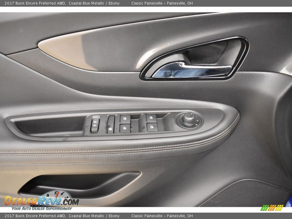 2017 Buick Encore Preferred AWD Coastal Blue Metallic / Ebony Photo #10