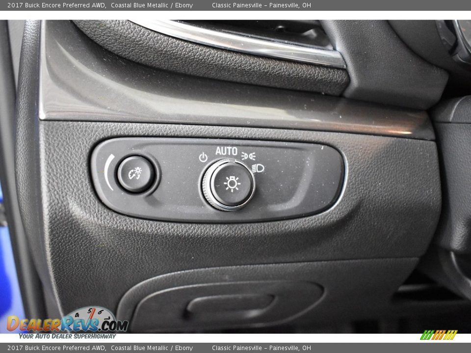 2017 Buick Encore Preferred AWD Coastal Blue Metallic / Ebony Photo #11