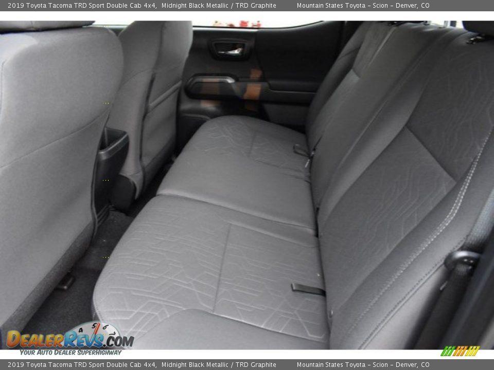2019 Toyota Tacoma TRD Sport Double Cab 4x4 Midnight Black Metallic / TRD Graphite Photo #15