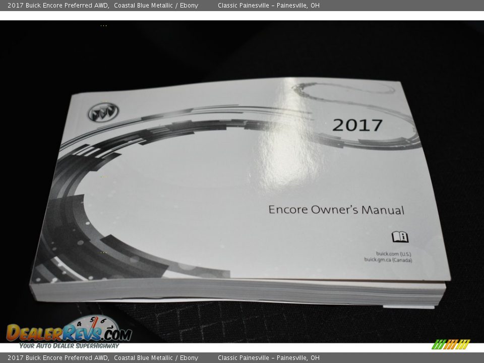 2017 Buick Encore Preferred AWD Coastal Blue Metallic / Ebony Photo #16